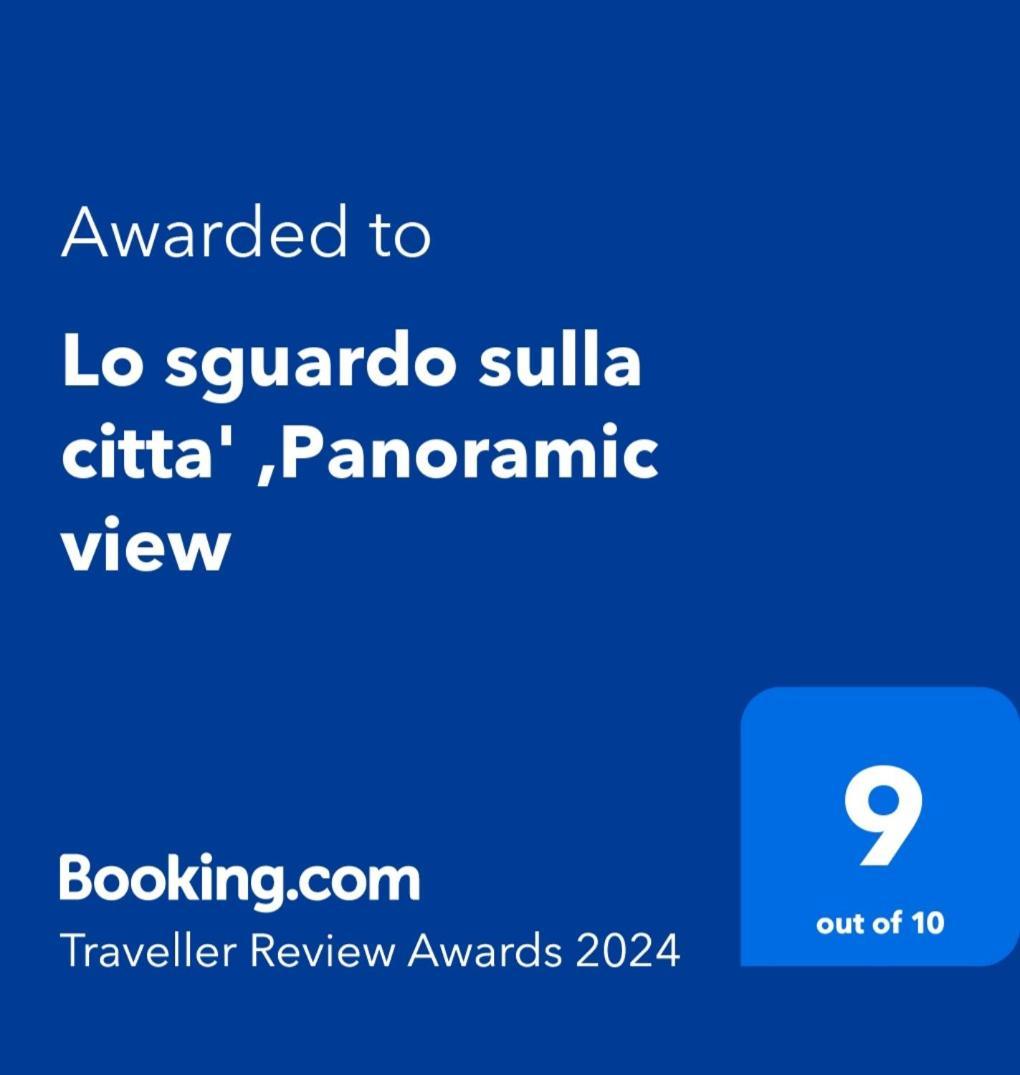 Apartamento Lo Sguardo Sulla Citta' ,Panoramic View Olbia Exterior foto